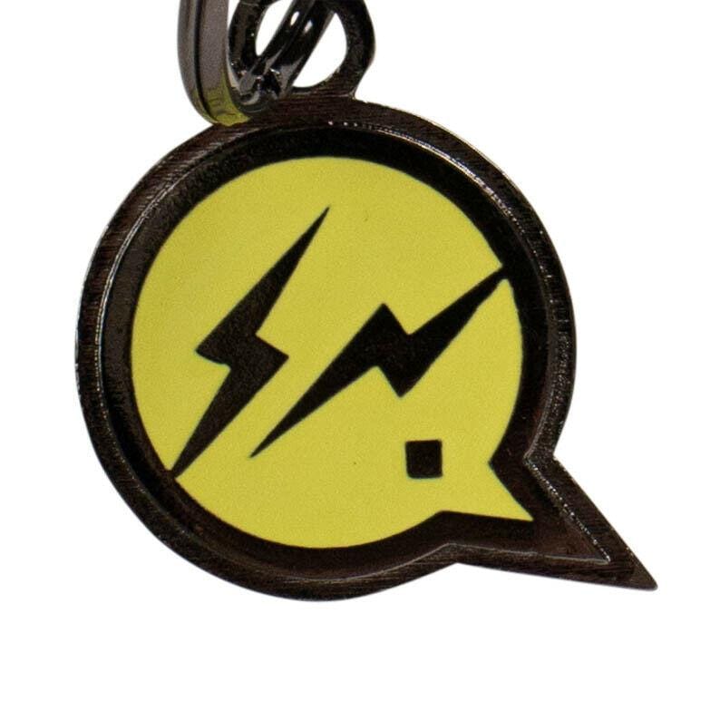 Carabiner Key Ring - Black & Yellow