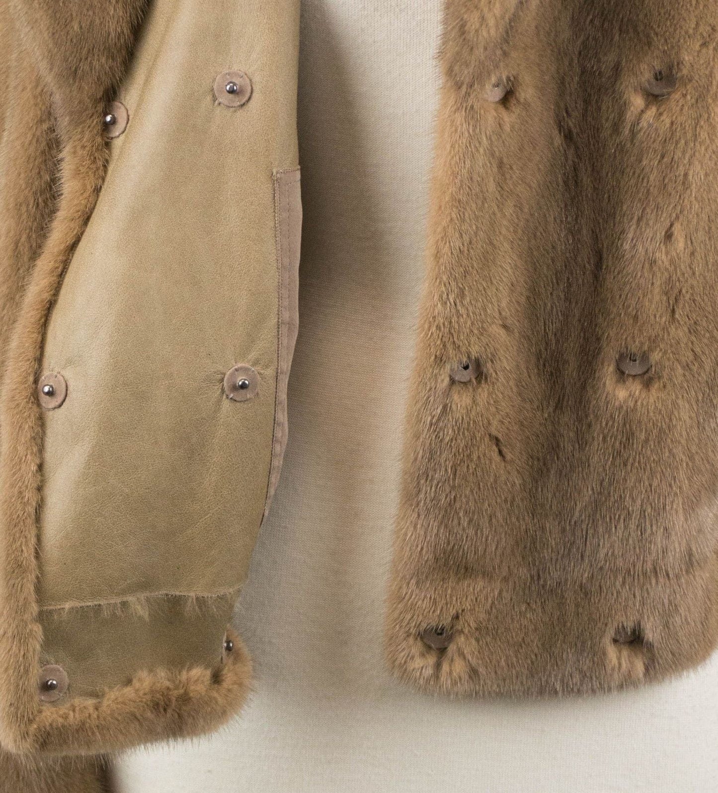 Brunello Cucinelli Woman's Brown Mink Fur Jacket Size 6/42 $25745