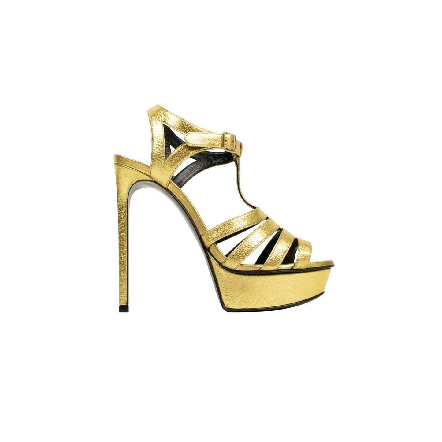 Bianca Platform Sandal Pumps - Gold