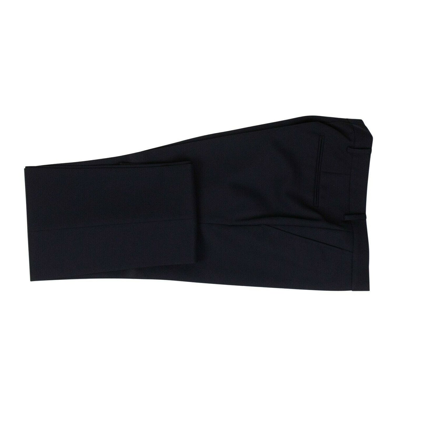 Wool 2 Button Suit - Navy Blue