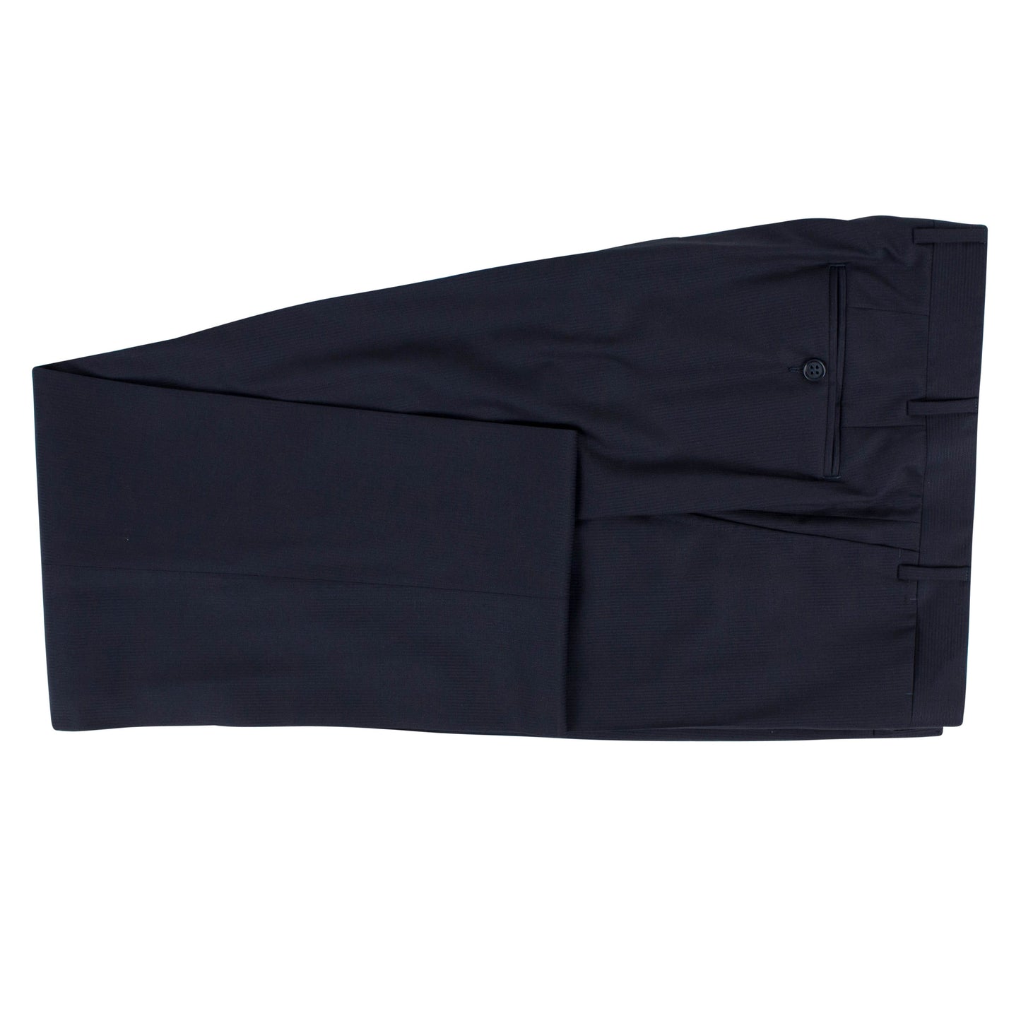 Wool 2 Button Classic Fit Classic Fit Suit - Black