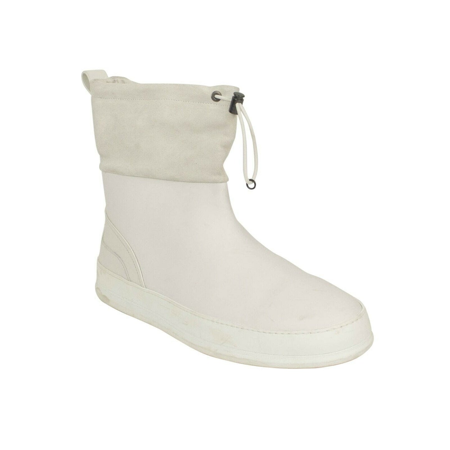 Z ZEGNA Rubber Rain Boots - White