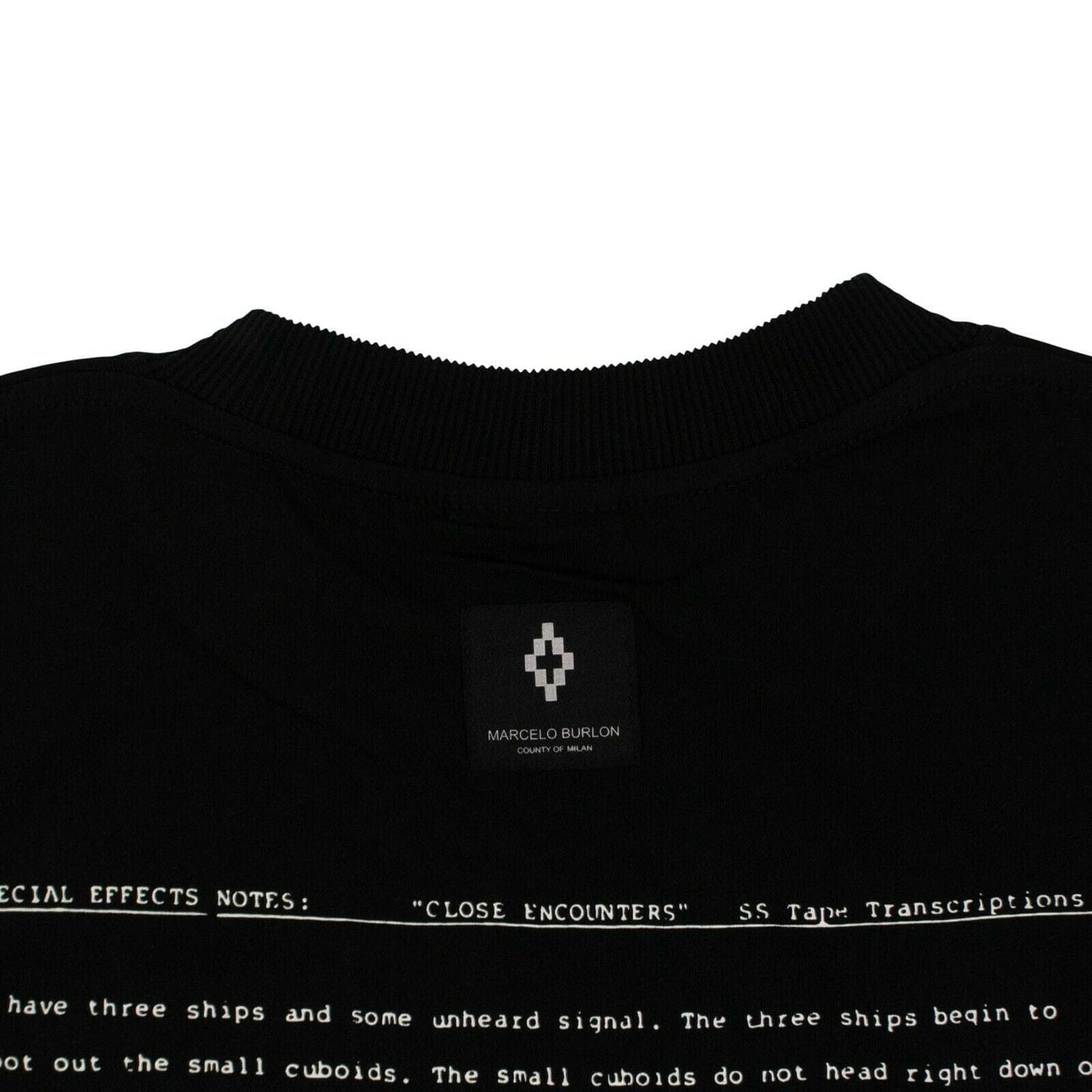 MARCELO BURLON x CLOSE ENCOUNTERS 'Alien' T-Shirt - Black