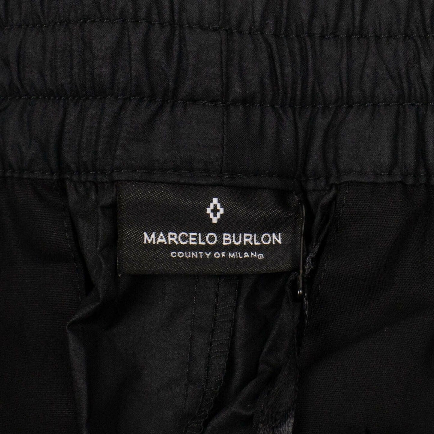 Cotton 'Fireball' Cargo Pants - Black