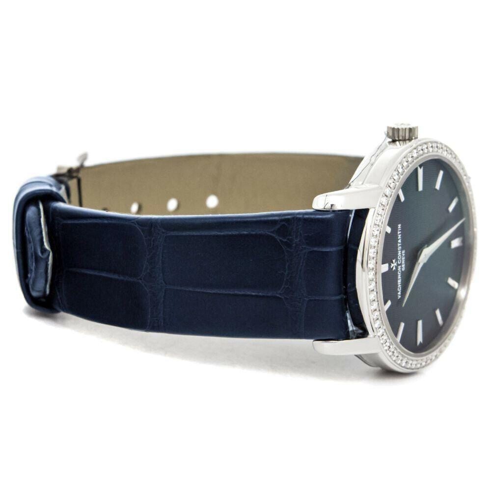 Vacheron Constantin Ladies Patrimony, White Gold Blue Dial 30MM Watch 25558/000G-9758