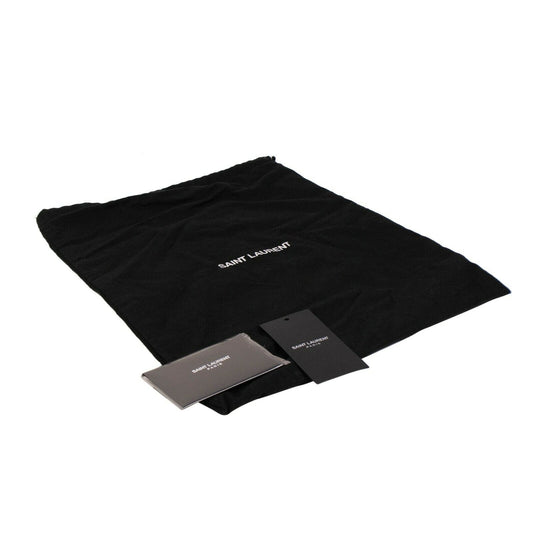 YSL Leather 'Sao' Vertical Shoulder Bag - Blue