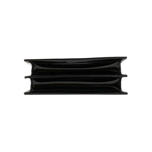 YSL Patent Leather Vertical Shoulder Bag - Back