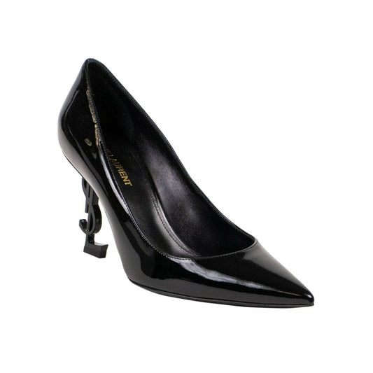 YSL Patent Leather Opyum Heels - Black