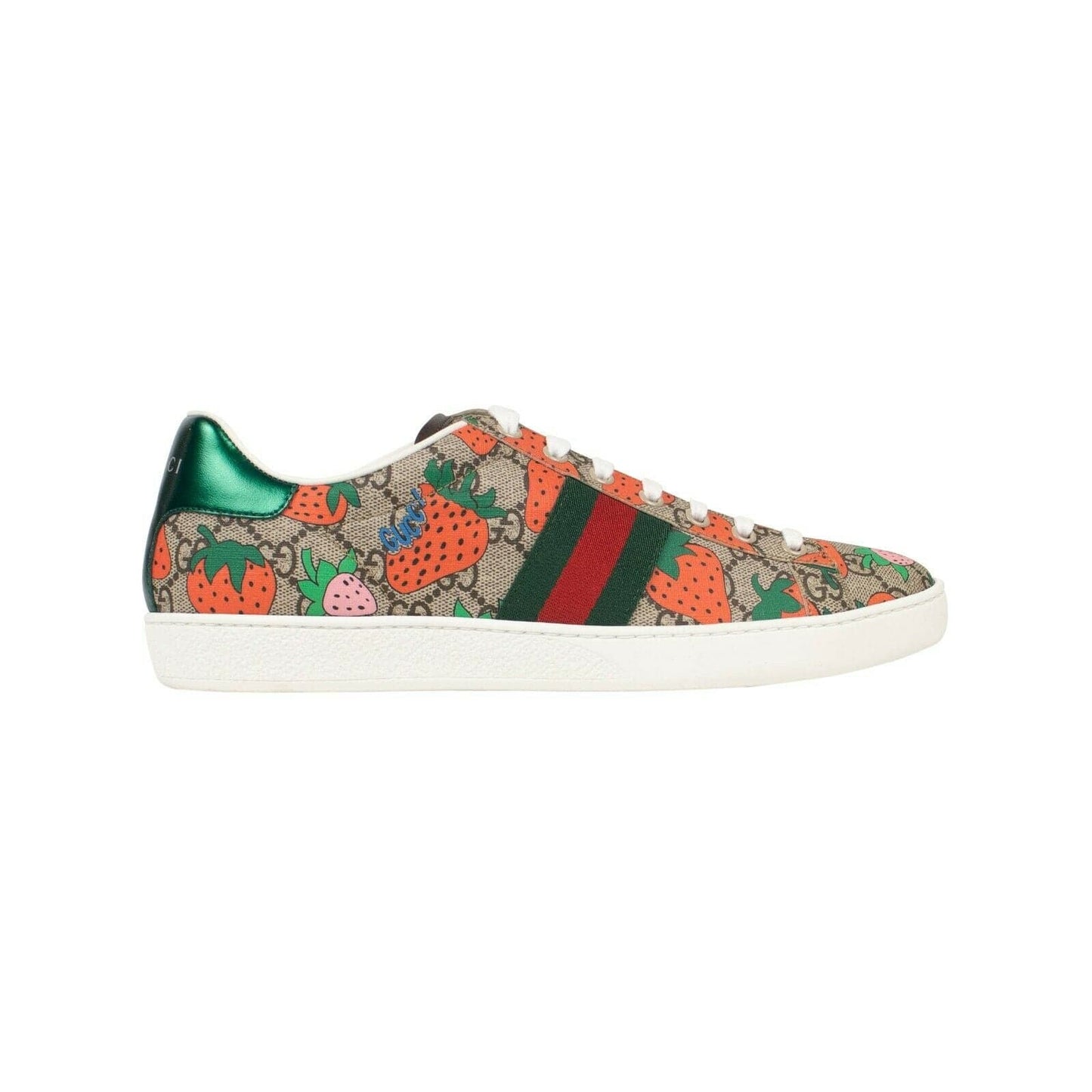 Canvas Ace GG Strawberry Sneakers - Multicolored