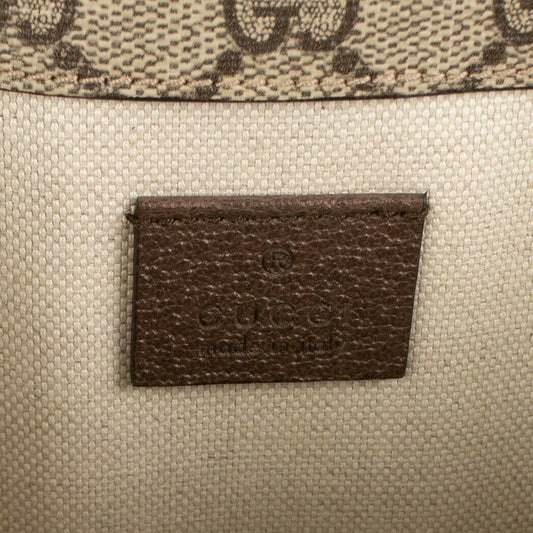 Canvas Neo Vintage GG Supreme Belt Bag - Brown