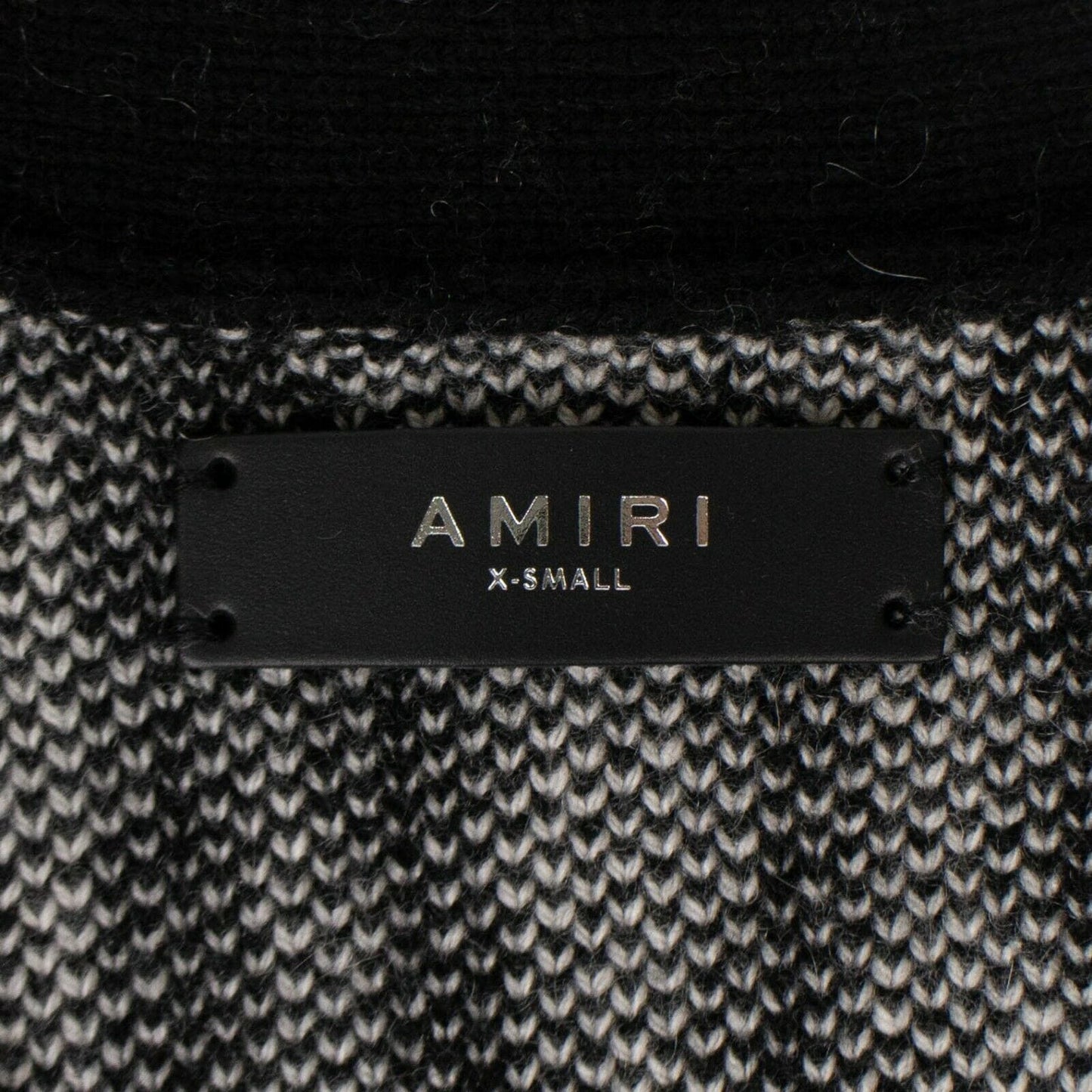 Zebra Extra Long Cardigan Sweater - Black And White