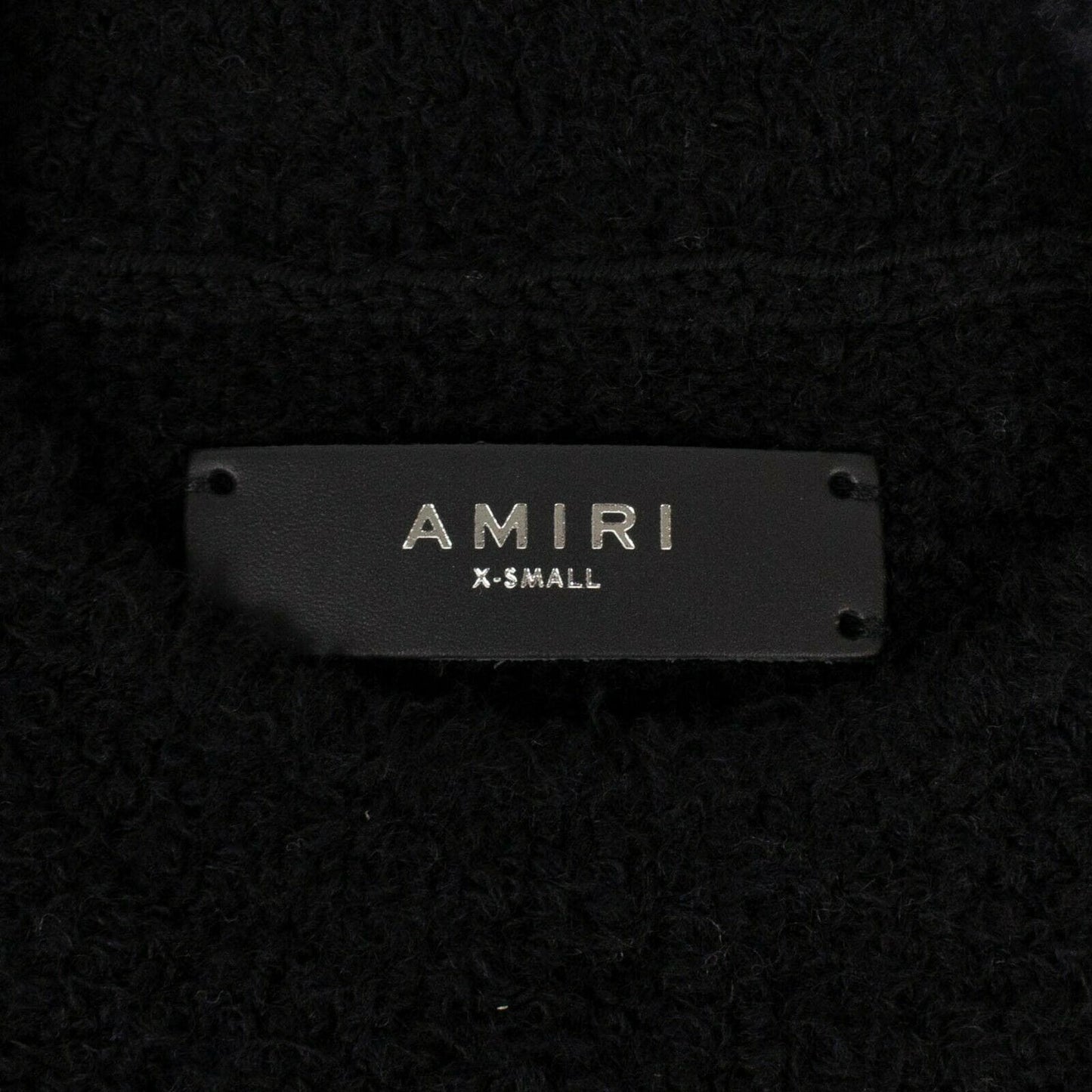 Wool 'Lost Boys Face' Oversized Sweater - Black