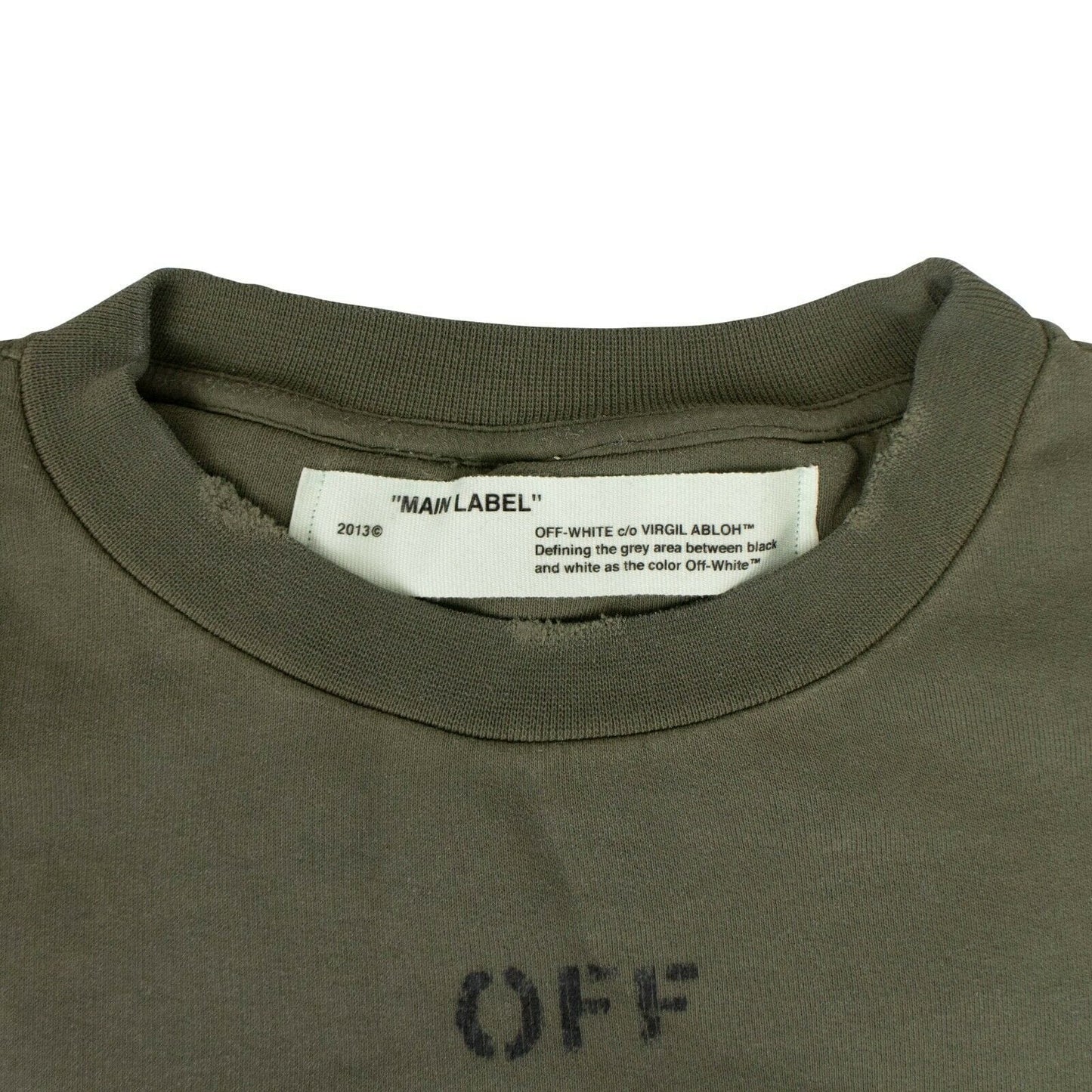 Washed Crewneck Sweatshirt - Green