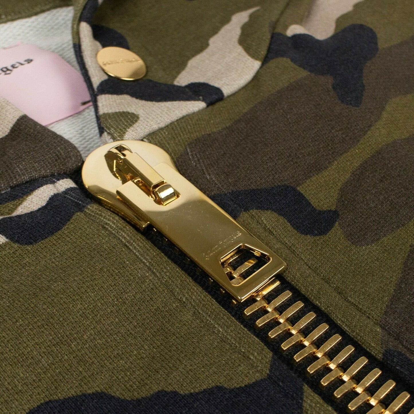 Camouflage Maxi Zip-Up Hoodie Sweatshirt