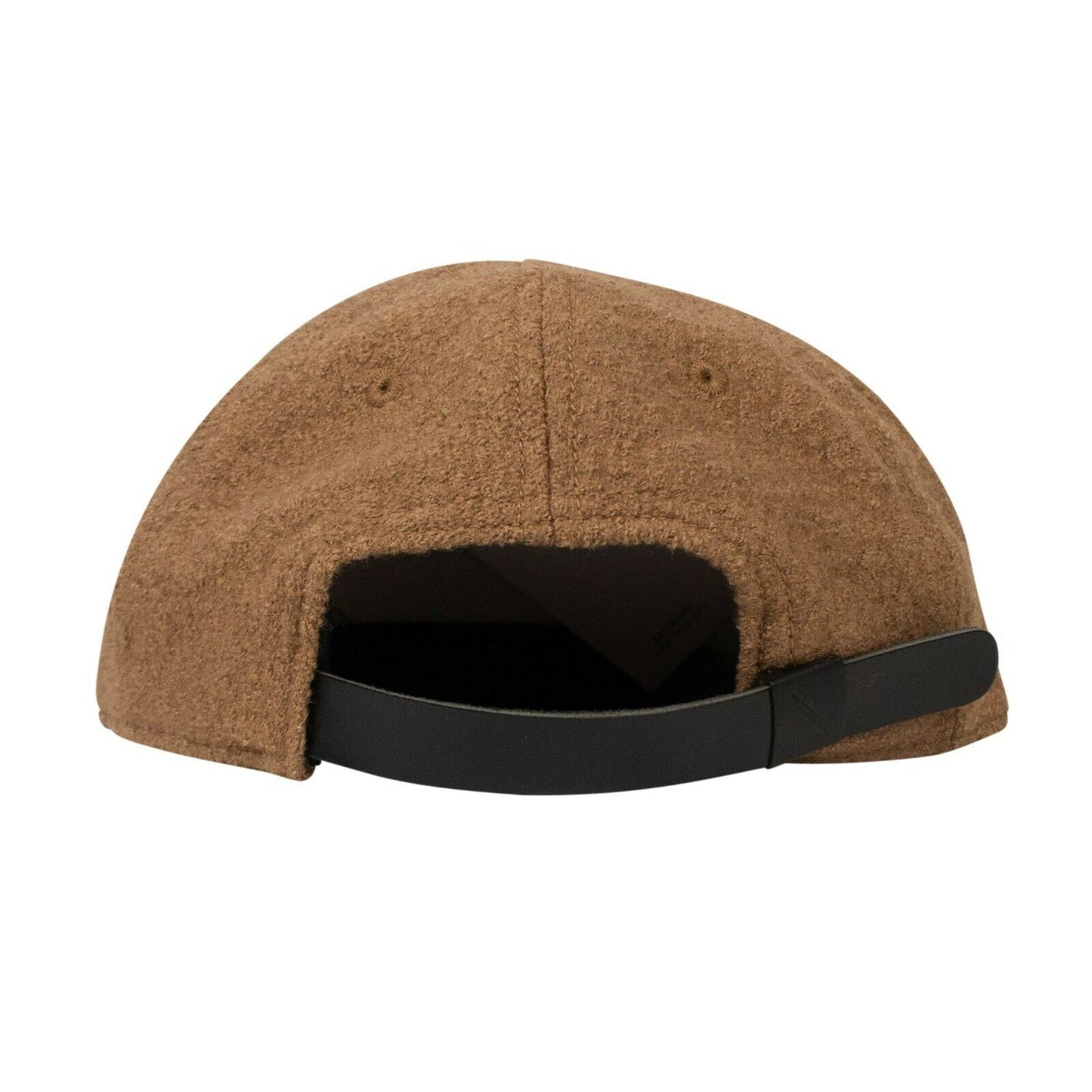 Wool Boucle 'Canyon Slash' Baseball Cap - Burnt Khaki