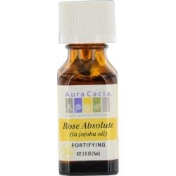 Aura Cacia Rose Absolute In Jojoba Oil .5 Oz By Aura Cacia