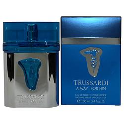 Trussardi A Way For Him By Trussardi Edt Spray 3.4 Oz