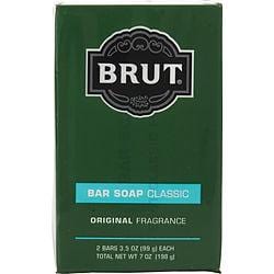 Brut By Faberge Bar Soap 3.5 Oz Each - Pack Of 2