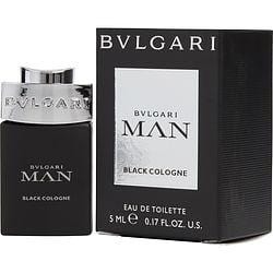 Bvlgari Man Black Cologne By Bvlgari Edt .17 Oz Mini