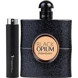 Black Opium By Yves Saint Laurent Eau De Parfum Spray .27 Oz (travel Spray)