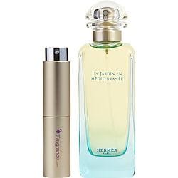 Un Jardin En Mediterranee By Hermes Edt Spray .27 Oz (travel Spray)