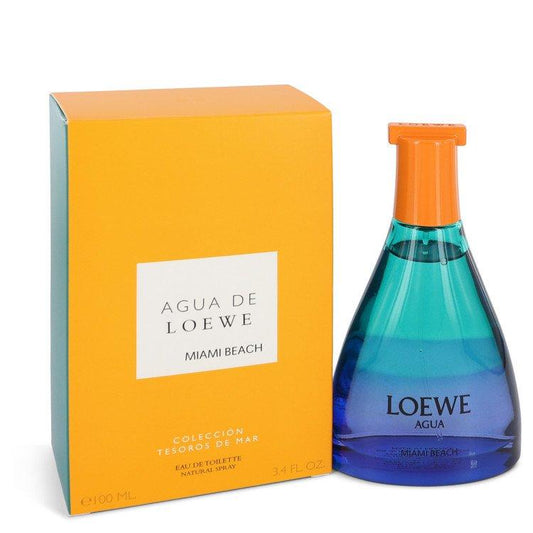 Agua Miami Beach by Loewe Eau De Toilette Spray (Unisex) 3.4 oz for Women
