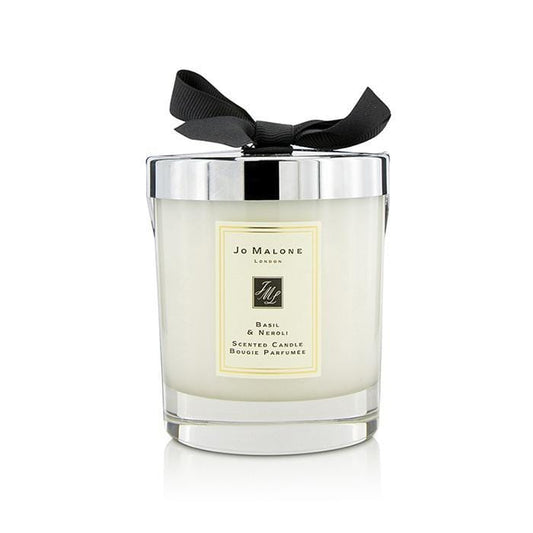 Basil &amp; Neroli Scented Candle - 200g (2.5 inch)