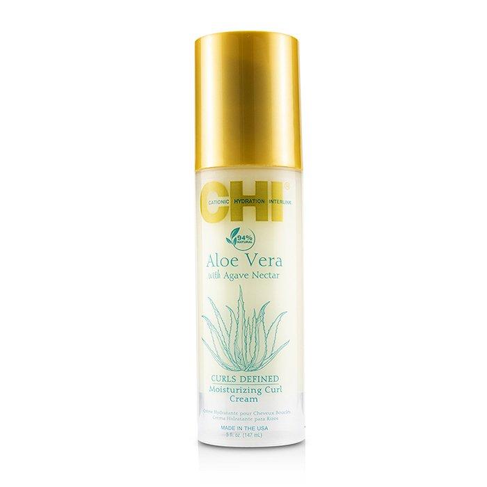 Aloe Vera With Agave Nectar Curls Defined Moisturizing Curl Cream - 147ml/5oz