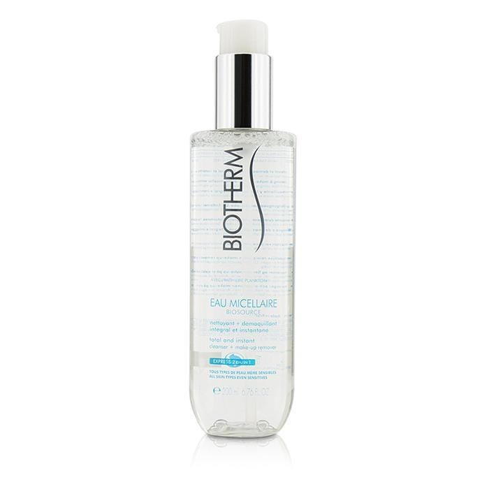 Biosource Eau Micellaire Total &amp; Instant Cleanser + Make-up Remover - For All Skin Types - 200ml/6.76oz