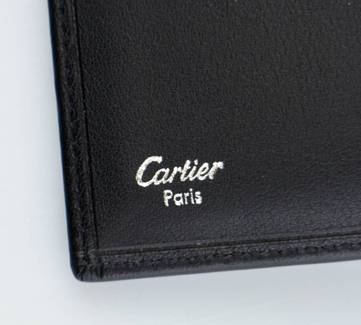 Trinity Black Leather Organizer Wallet - Black
