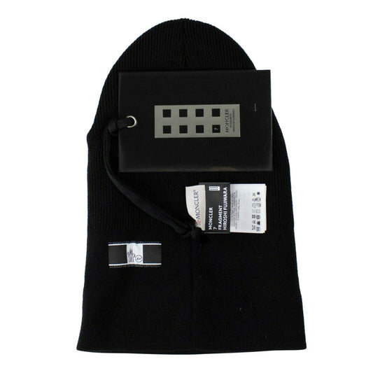 Moncler Fragment Hiroshi Fujiwara Ribbed Hat Beanie - Black