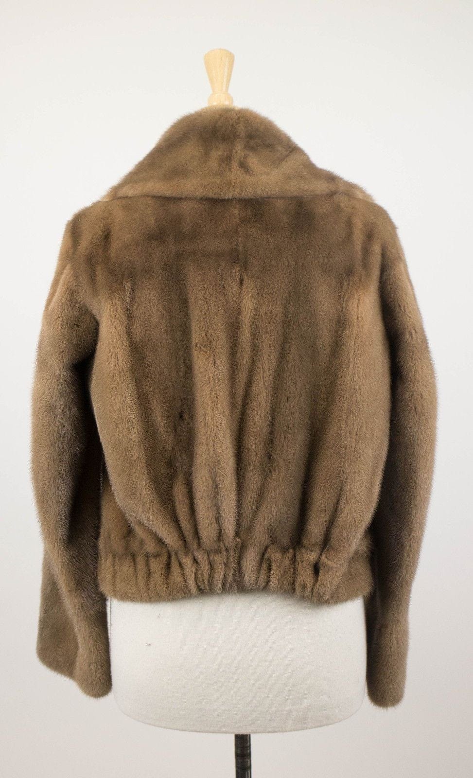 Brunello Cucinelli Woman's Brown Mink Fur Jacket Size 6/42 $25745