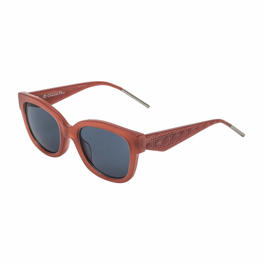 Very Dior 1N Geometric Acetate Sunglasses - Red / Blue