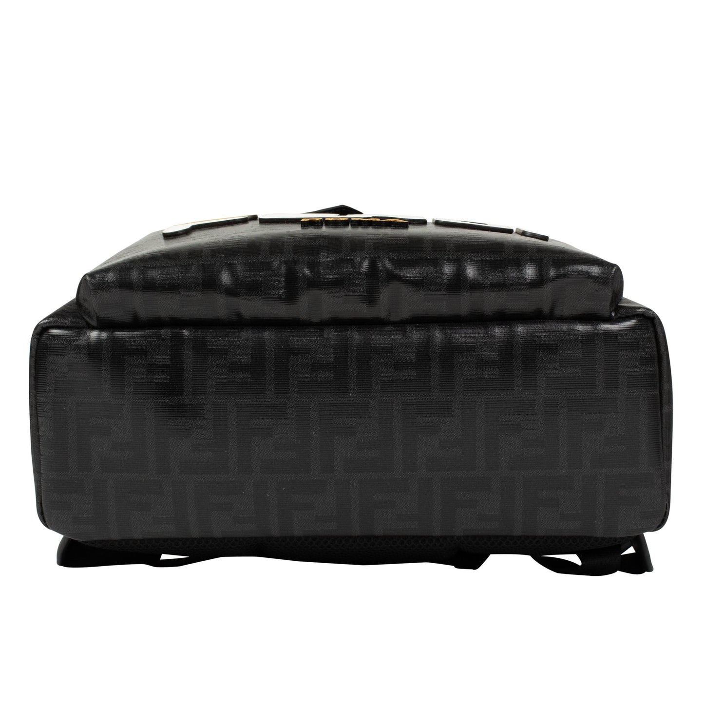 Fendi Mania Coated Canvas Backpack - Gray