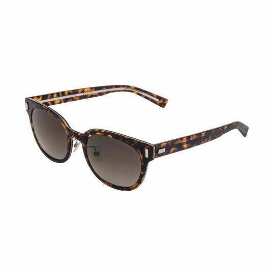 Blacktie 2.0s E Round Acetate Sunglasses - Havana / Brown Gradient