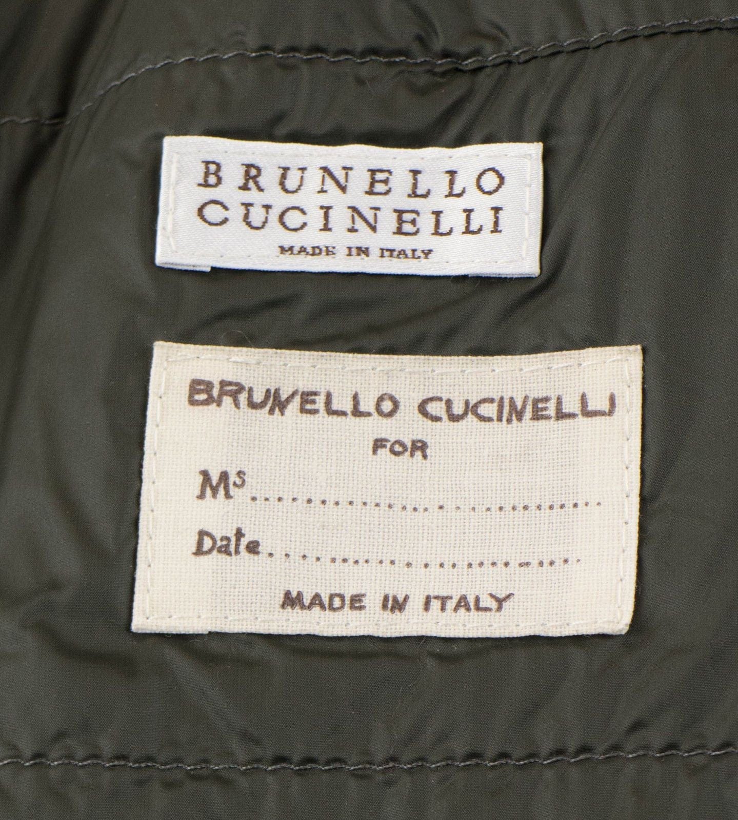 Brunello Cucinelli Women's Green Astrakhan Fur Jacket Vest Size 6/42 $16465