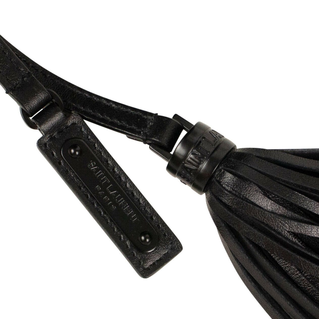 Lou Quilted Leather Camera Handbag - Black