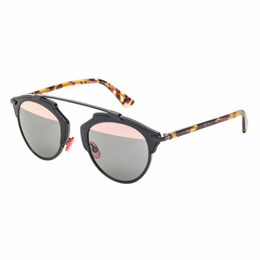 Dior Soreal NT1 Round Sunglasses - Havan / Black / Gray / Rose