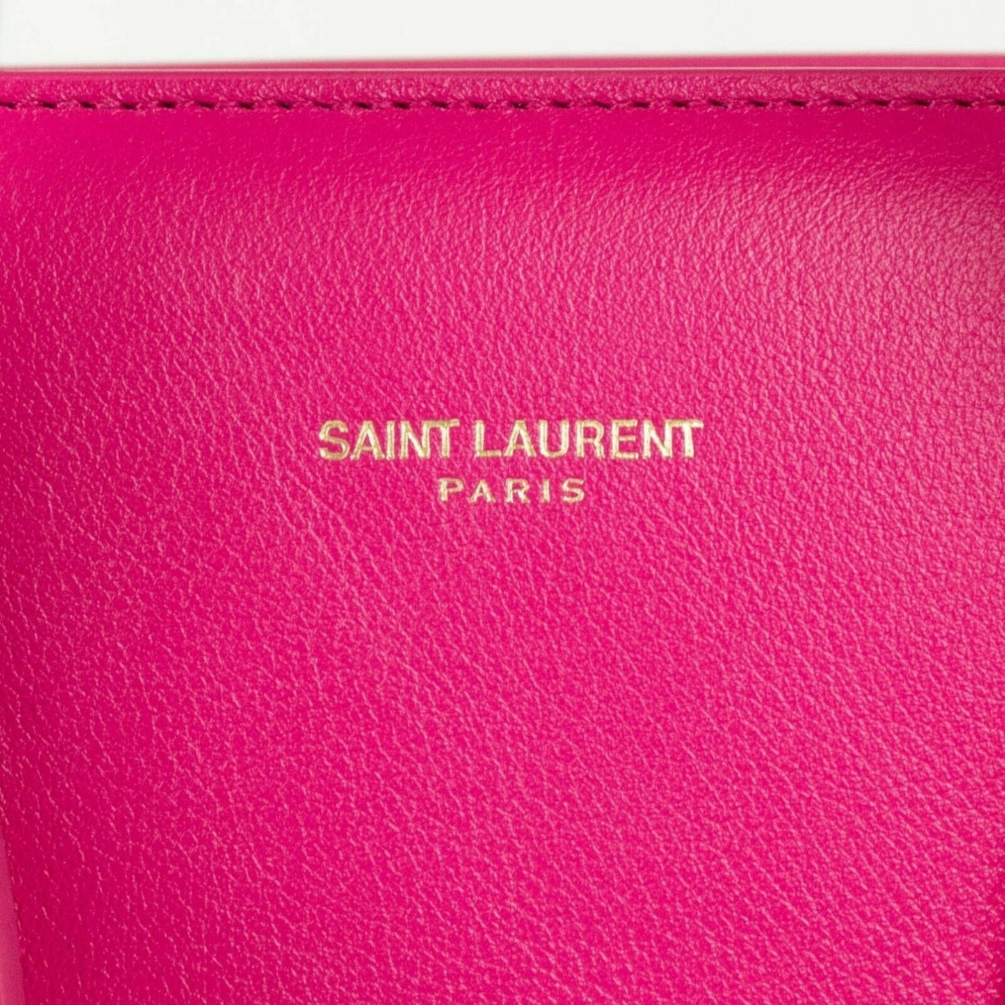 Large Sac De Jour Leather Handbag - Fuchsia