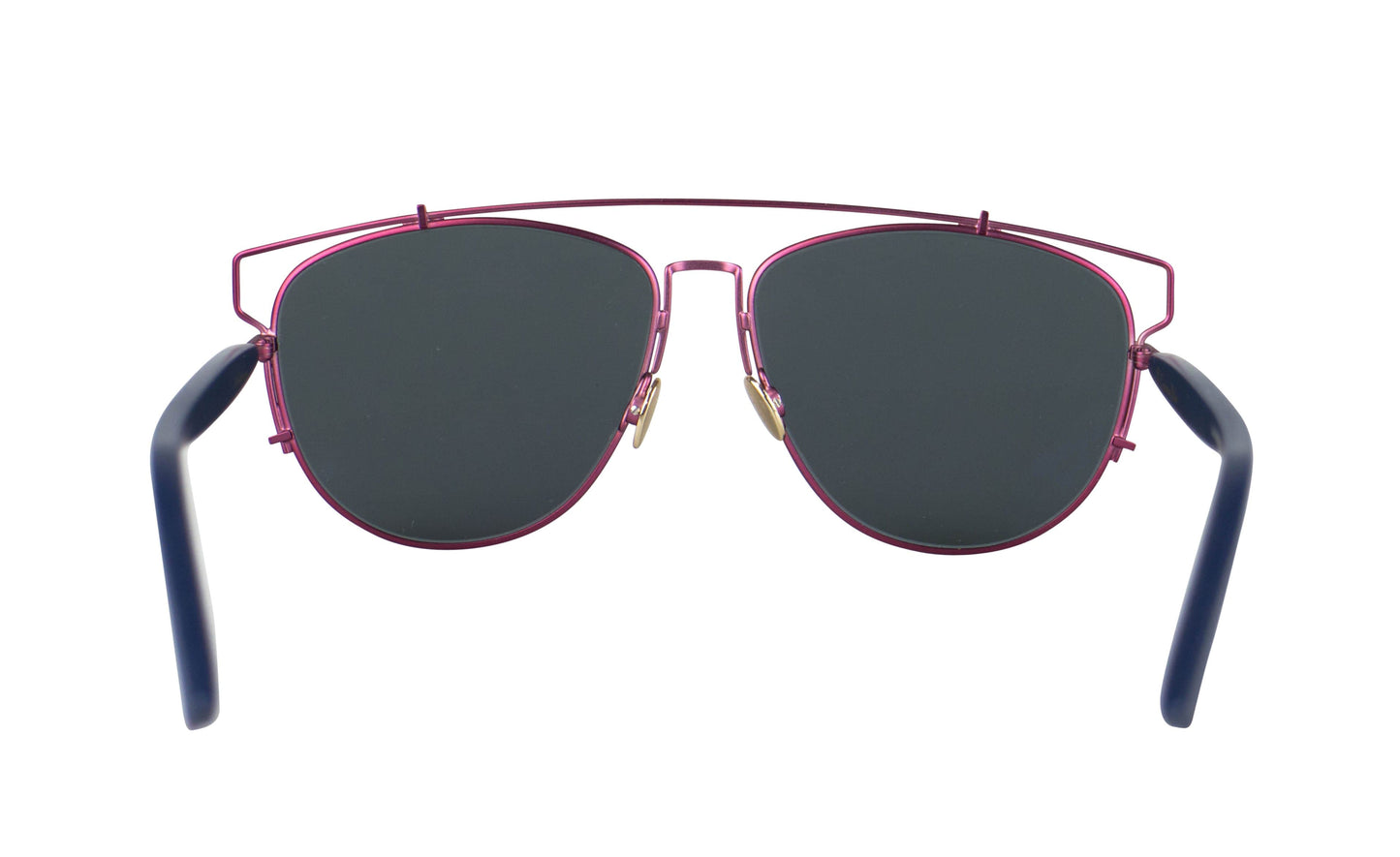 Technologic Cutout Aviator Sunglasses - Pink