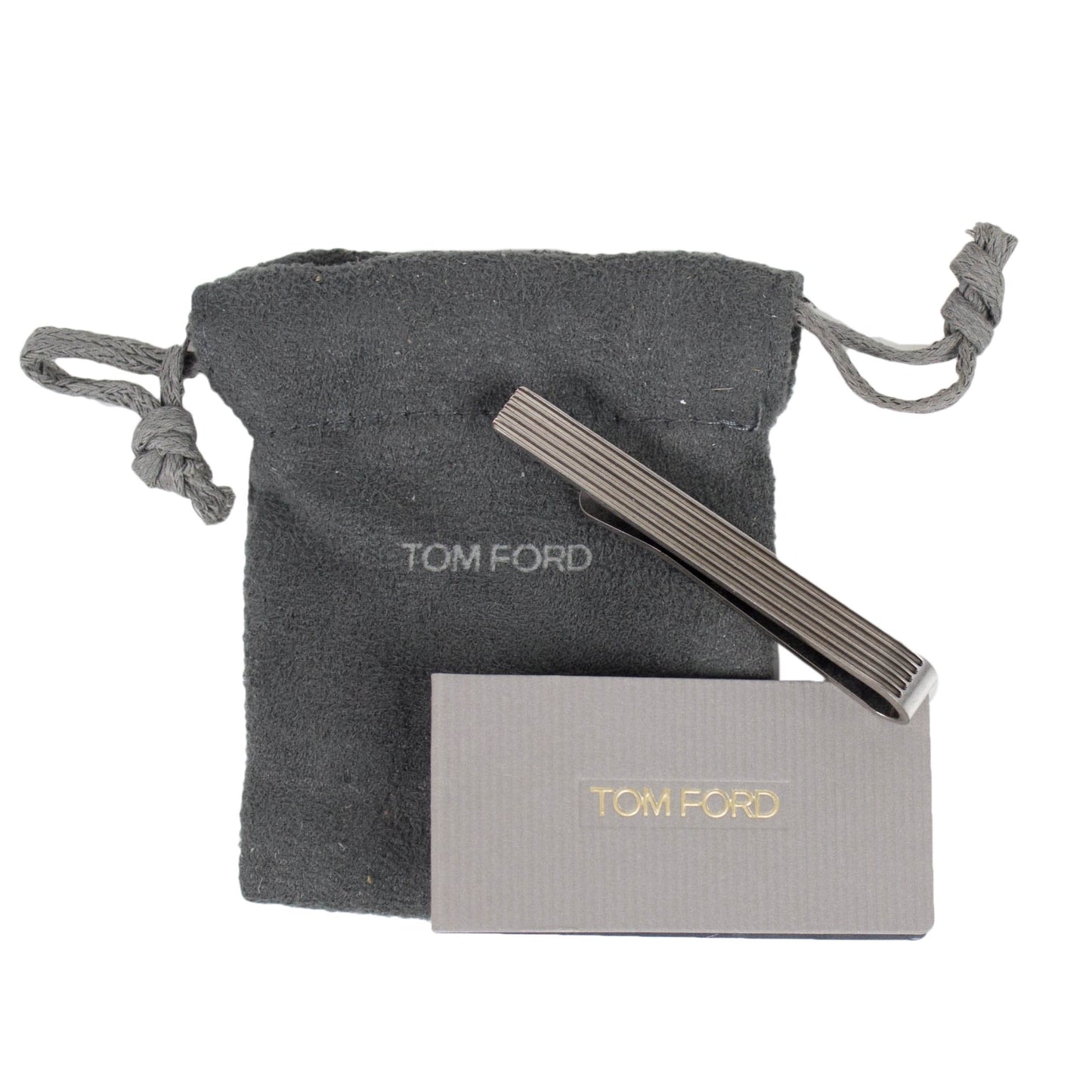 Brass Horizontal Tie Bar - Silver