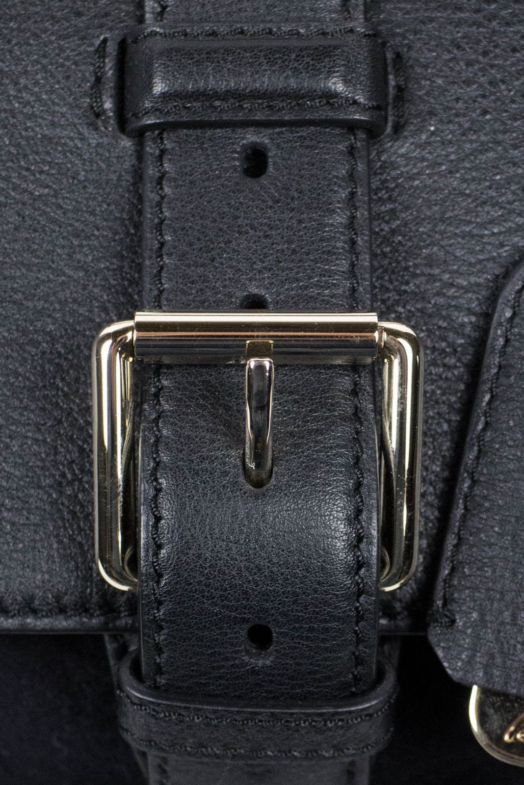 Victor Leather & Cashmere Shoulder Carry-On Bag - Black