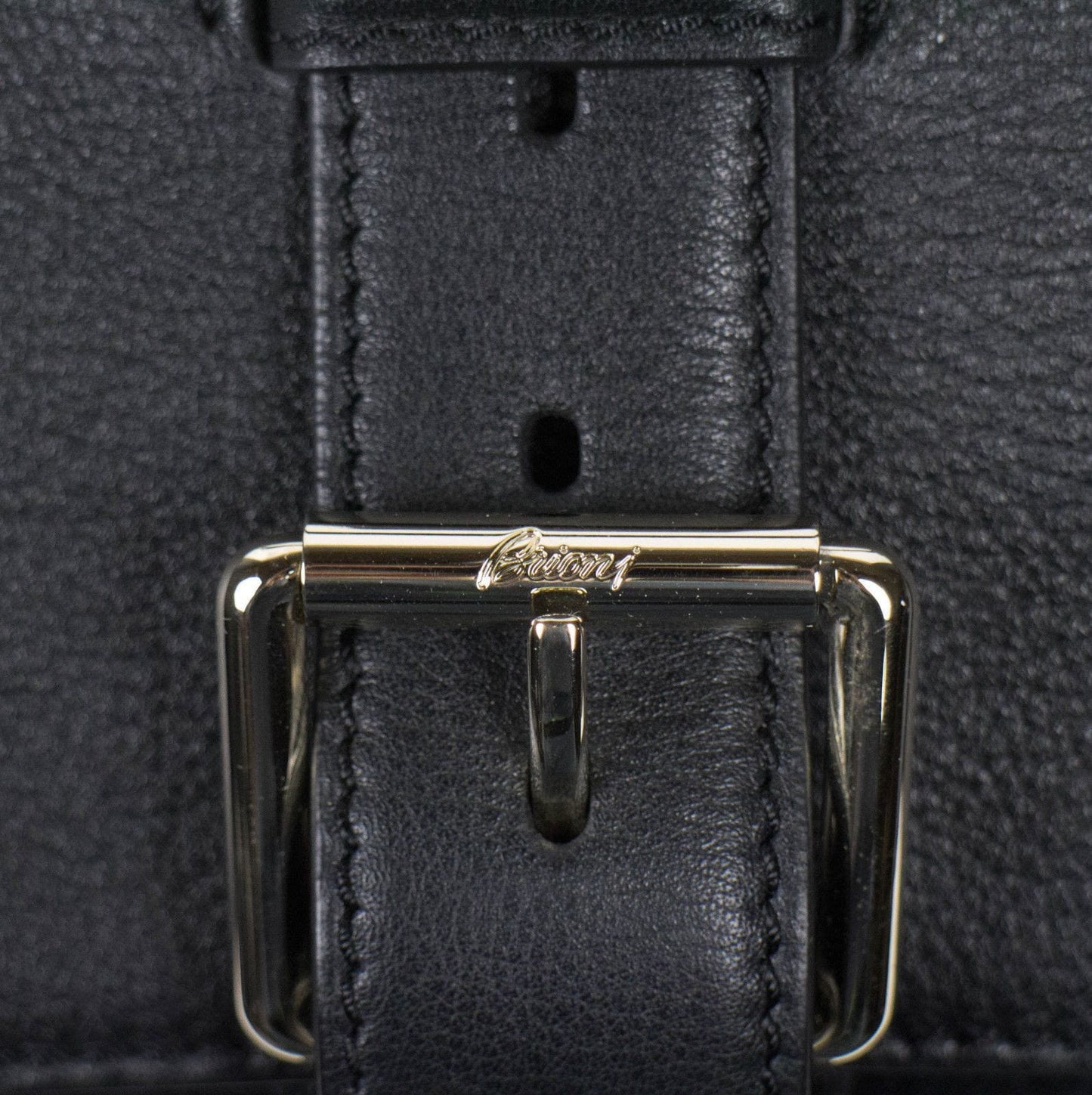 Victor Leather & Cashmere Shoulder Carry-On Bag - Black