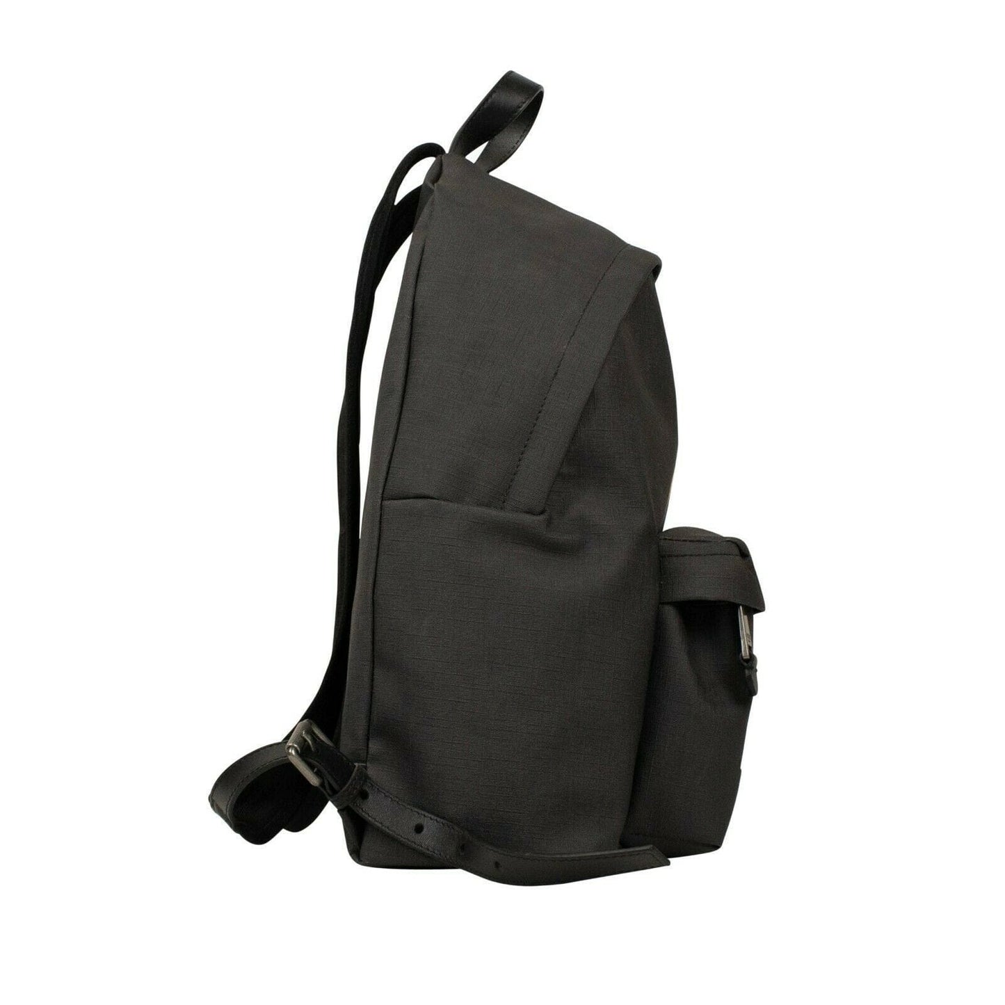 Bear Transformer Faux Leather Backpack - Black