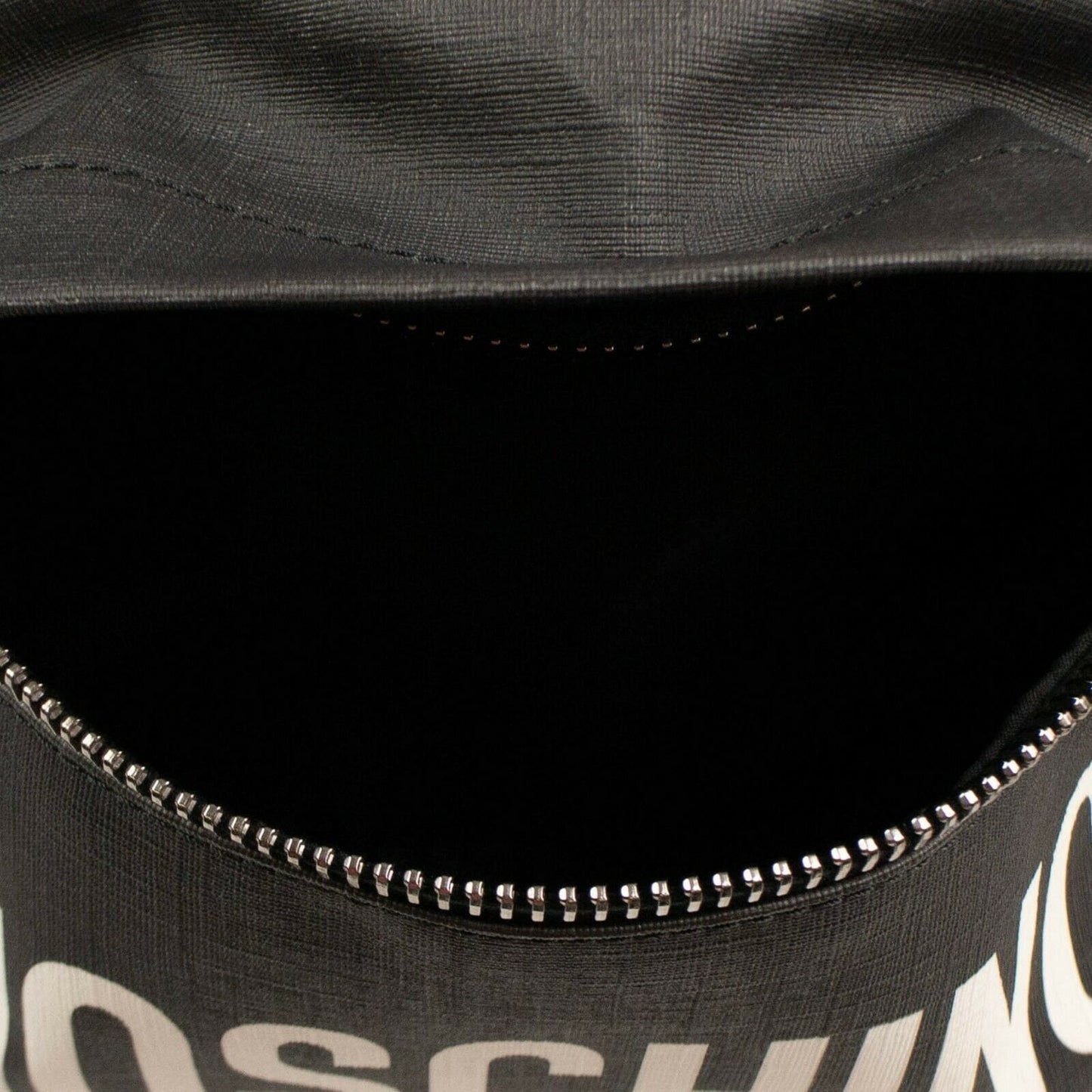 Bear Transformer Faux Leather Backpack - Black