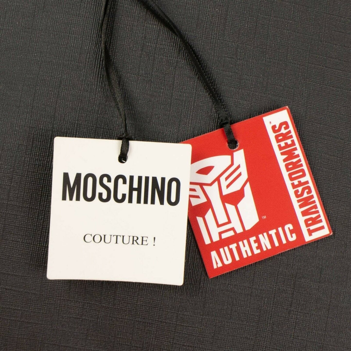 Bear Transformer Faux Leather Backpack - Black