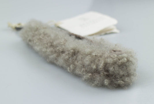 Brunello Cucinelli Gray Fur Keychain  $660