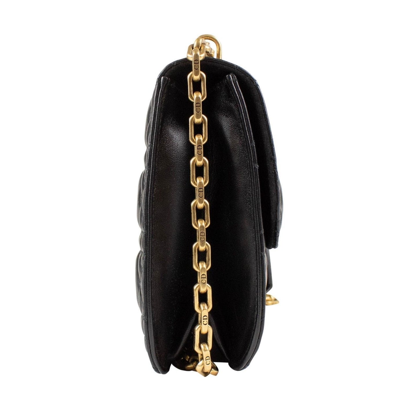 Black Dioraddict Quilted Lambskin Hand Bag