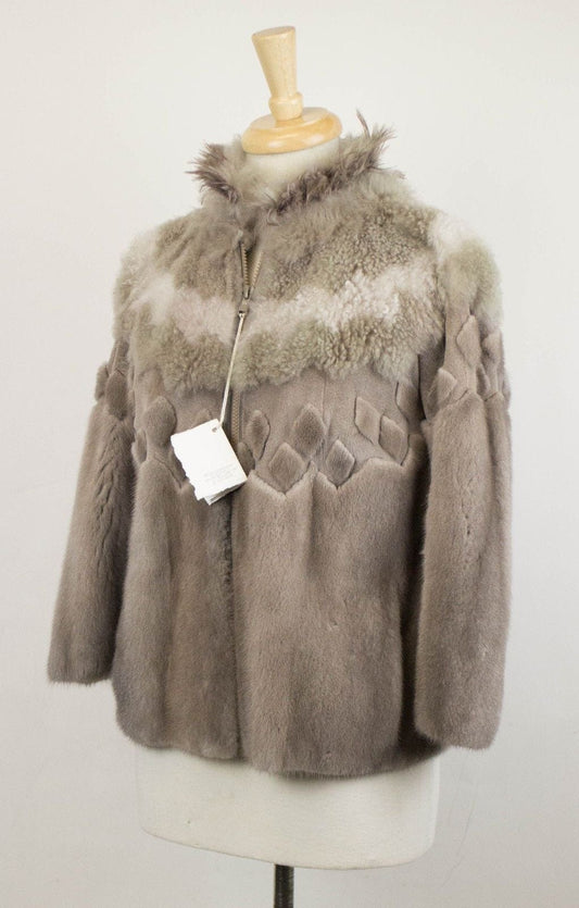 Brunello Cucinelli Mink Fur W/ Detachable Rooster Collar Jacket 6/42 $21525