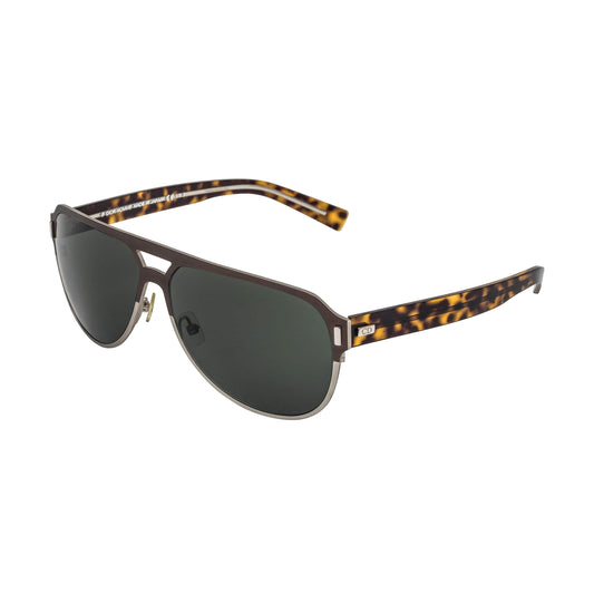 Blacktie2.0s D Pilot Acetate Sunglasses - Black - Havana / Smoke